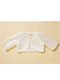 Baby Bloom White Baptism Cardigan