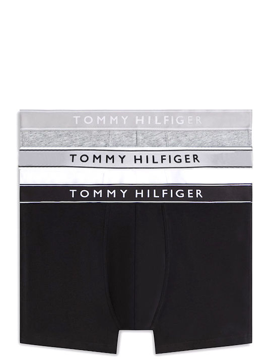 Tommy Hilfiger Herren Boxershorts Grau-Weiß-Sch...