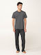 Vamp Summer Men's Pyjama Gray