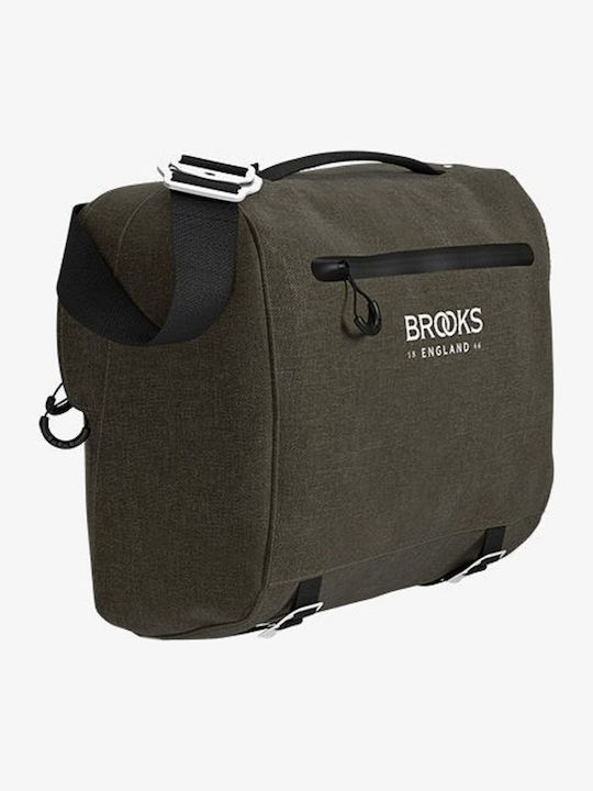 Brooks England Чанта за Кормилото на Велосипед 10л Зелена