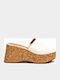 Platforme Dama Tip Slip On Albe