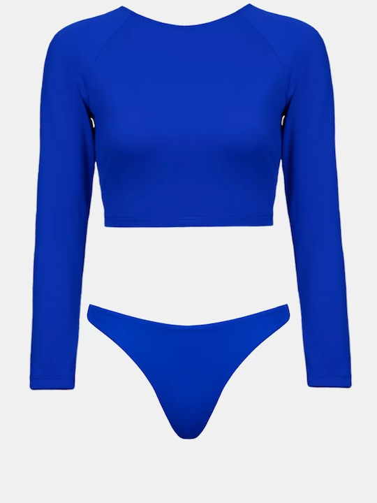 Rock Club Set Bikini Μπλε Royal