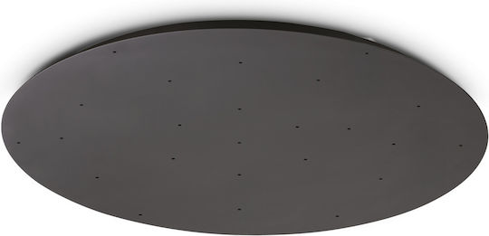 Mapa Rosone Led Drop Sp25 Nero Ideal Lux 371948