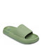 Women's Flip Flops in Green Color