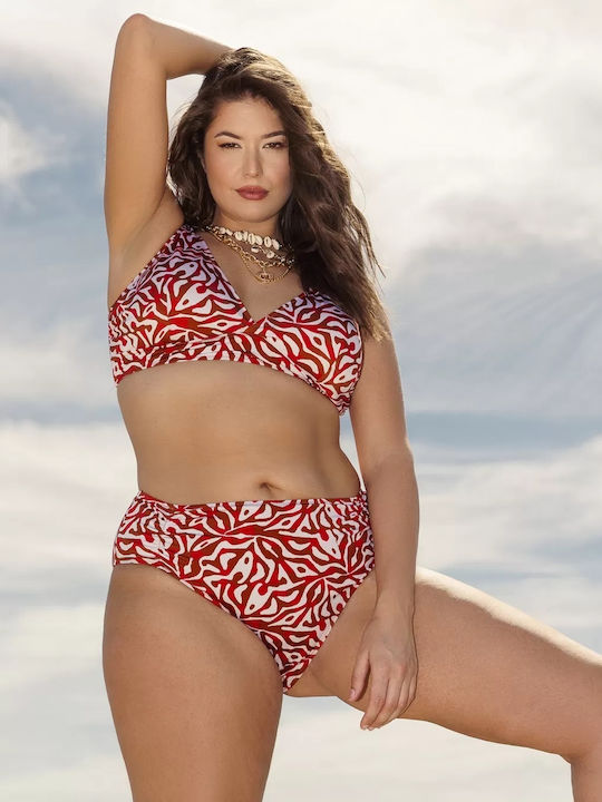 Rock Club Bikini Slip Corals
