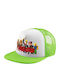 Koupakoupa Kids' Hat Jockey Fabric Roblox Rivals Green