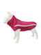 Animal Dog Coat Waterproof Windproof Pink With Back Length 82 cm