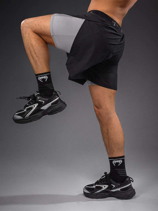 Training Shorts Venum Lazer Men's Hybrid Training Shorts Black Grey