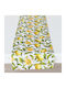 Boltze Linen Runner Lemon 40x140cm