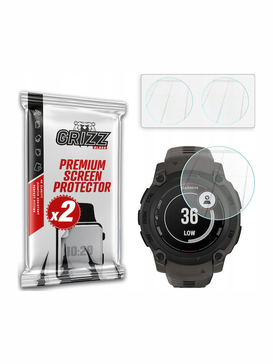 Grizzglass Hybridglass Hybrid Glas Garmin Instinct E 40mm