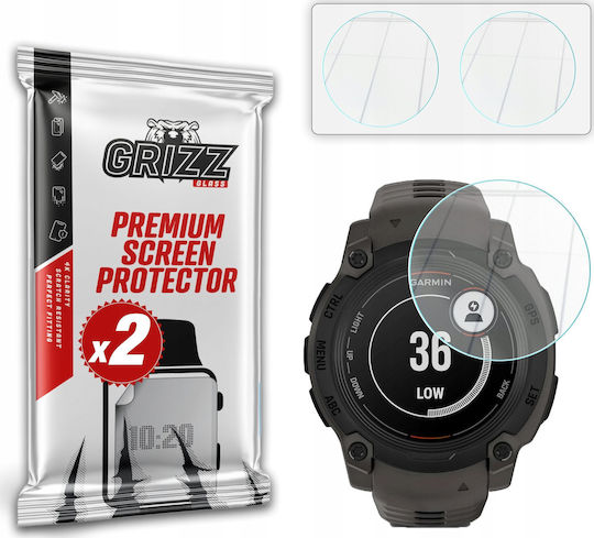 Grizzglass Hybridglass Hybrid Glas Garmin Instinct E 40mm