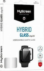 Myscreen Protector Ms Hybridglass Edge 3d Apple Watch 6 Se 40mm Μαύρο