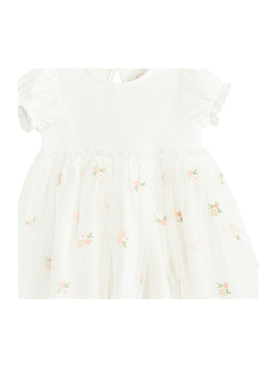 Kinderkleid Kurzärmelig Weiß