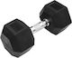 Pegasus B-1013 Hexagonal Rubber Dumbbell 1 x 17...