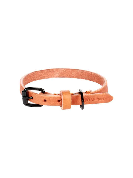 Flamingo Κολάρο Σκύλου Collar Leano Cognac Xxl 52-62cm X 30mm Flamingo Κολάρο Σκύλου Collar Leano Cognac Xxl 52-62cm X 30mm