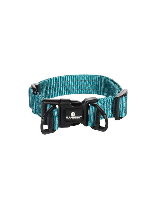 Flamingo Κολάρο Σκύλου Collar Zorba Turquoise S 30-45cm X 25mm