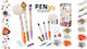 Buki Kids Craft Pen for Children 6+ Years