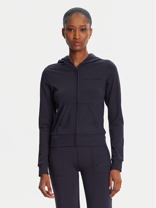 Juicy Couture Γυναικεία Ζακέτα Φούτερ με Κουκού...