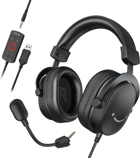 Fifine H9 Über Ohr Gaming-Headset mit Konnektivität 3,5 mm / USB für Nintendo Switch / PC / PS4 / PS5 / XBOX