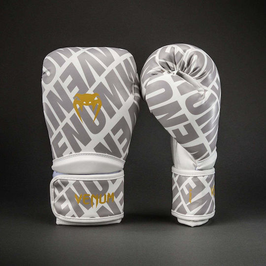 Venum Contender Boxing Gloves for Competition White