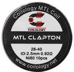 Coilology Mtl Coil Ni80 Ni80 0,92 Ohm 10 Stück