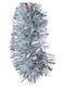 Weihnachtsgirlande Kunststoff Silber