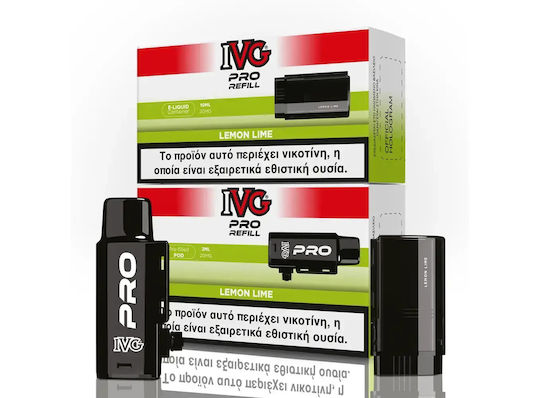 IVG IVG Einweg-E-Zigarette Lemon Lime 2ml 20mg Gelbe