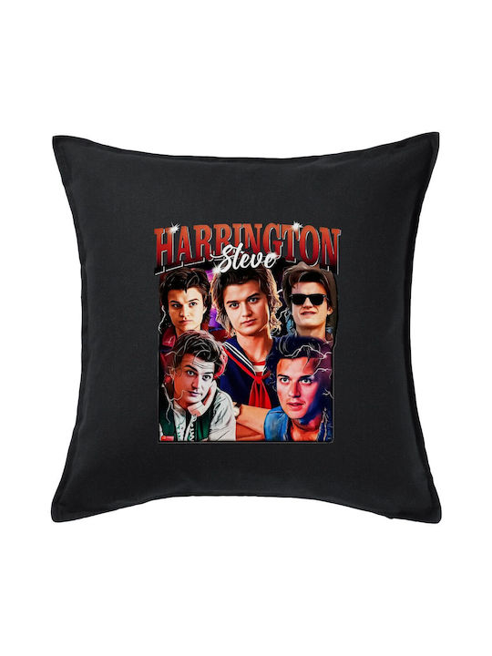 Koupakoupa Sofa Cushion Steve Harrington Stranger Things 100% Cotton Black 50x50cm