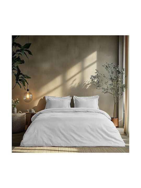 Beauty Home Art 1700 Harmony Set Pillowcases with Envelope Cover White 52x73cm 1700MX-White