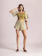 Women's High Waist Shorts Beige