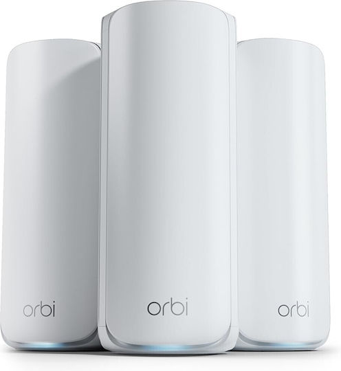 NetGear Orbi 770 WiFi Mesh Network Access Point Wi-Fi 7 Tri Band (2.4 & 5 & 6GHz) in Triple Kit