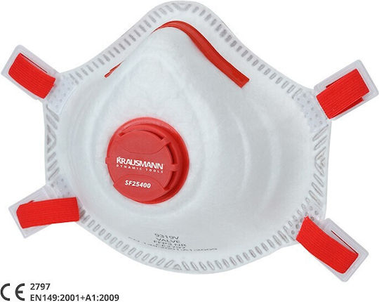 Krausmann Mască De Protecție FFP3 Albă SF25400 1 Bucată