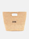 Straw Women's Beige Handbag