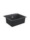 Grohe K700 Unterbauspüle aus Kunstgranit L56 × B51 cm Granite Black