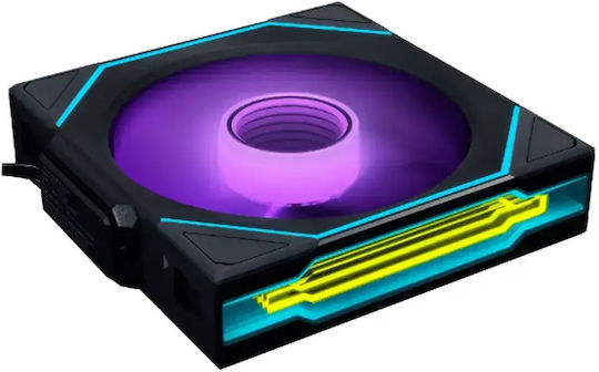 Lian Li UNI FAN SL-INF Wireless Case Fan 140mm (1800rpm / 77.6cfm) with ARGB Lighting and 4-Pin PWM Connection