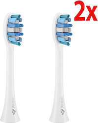 Capete Periuță Dinți Truelife Sonicbrush Clean Whiten Alb 2 Buc