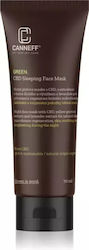 Canneff Green Cbd Soothing Night Face Mask Capacity Ml 70
