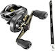 Curado 200 Mulinete De Pescuit Lansare Cu Mulinetă Baitcasting Mână Stângă CUDC201HG