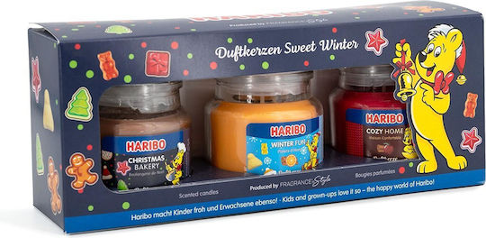 Haribo Aromatic Candle in Jar Vanilla 3 Pieces Haribo Aromatic Candle in Jar Vanilla 3 Pieces