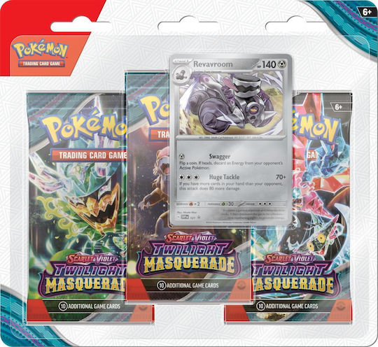 Pokemon Revavroom Twilight Masquerade Booster Pack