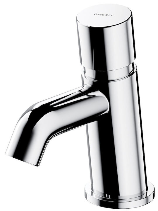 Omnires Retro Waschbeckenarmatur für Salon Shampoo Schüssel in Silber