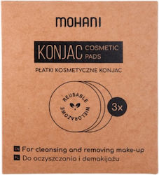 Mohani Konjac Facial Cleansing Sponges 3 Pieces