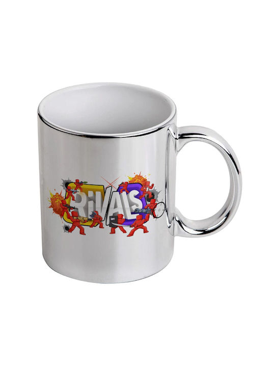 Koupakoupa Roblox Rivals Ceramic Mug Silver 330ml