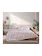 Nef-Nef Homeware Dreamel King Size Bed Sheets Set with Fitted Sheet 270x270+35cm Light Blue (4 Pieces)