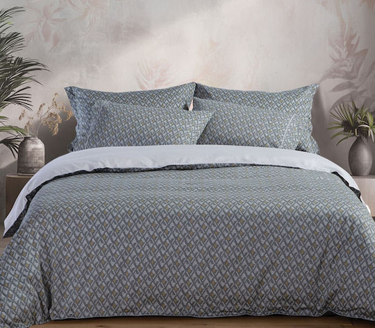 Nef-Nef Homeware Dominat Bed Sheets Set King Size 240x270cm 4 Pieces