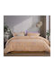 Nef-Nef Homeware Floriva Bettlaken Set Doppel 200x270cm Gelb (4 Stück)