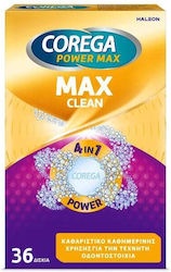 Corega Power Max Καθαριστικό 36 ταμπλέτες