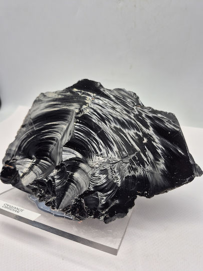 Unbearbeiteter Schwarzer Obsidian – Natürlicher Kristall Schutz & Raumdekoration 1434g
