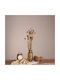 Globostar Wildcarrot 36546 Dried Wild Carrot Plant Bouquet of Decorative Beige Branches H60cm Set of 10 Pieces