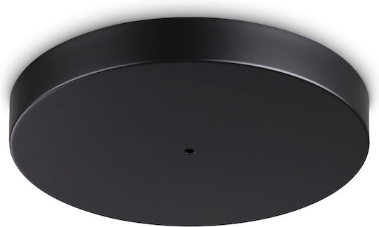 Mapa Rosone Led Cloud Sp25 Nero Ideal Lux 372020